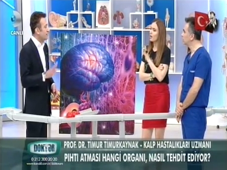 Kanal D Doktorum Programı’nda pıhtı atmasını anlattık